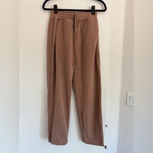 HALARA Women's Wide Leg Pants in Brown